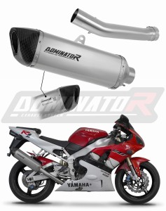 Yamaha YZF R1 1000 RN01 1998 - 1999 EU-homologerat godkänt ljuddämpare Titan HP6 + dB killer