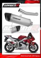 exhaust muffler DOMINATOR homologated road legal titanium HP6 fits the motorcycle Yamaha YZF R1 1000 RN01 1998   1999 2