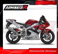 exhaust muffler DOMINATOR homologated road legal titanium HP6 fits the motorcycle Yamaha YZF R1 1000 RN01 1998   1999 5