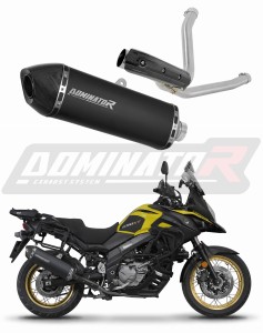 Suzuki DL 650 V-Strom 2017 - 2025 Avgas Ljuddämpare HP7 SVART + dB killer