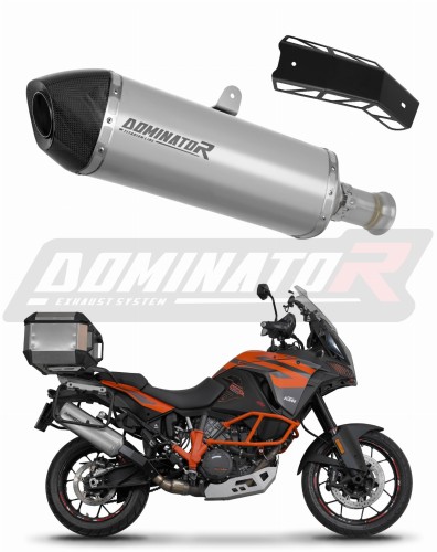 KTM 1290 SUPER Adventure S R 2015 2020 Motorcycle Muffler Auspuff Sportauspuff Silencer Echappement Silencieux Scarico Scarichi Escape Wydech Tłumik HP7 Titanium Dominator Exhaust System x