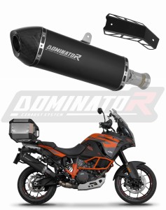 KTM 1290 SUPER Adventure S / R 2015 - 2020 Avgas Ljuddämpare HP7 SVART + dB killer