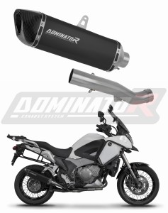 Honda VFR 1200X Crosstourer 2012 - 2020 Avgas Ljuddämpare HP6 SVART + dB killer