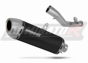 Suzuki GSXR 1000 K9 L0 L1 2009 - 2011 Right Side Avgas Ljuddämpare S6 SVART + dB killer