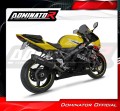 Suzuki GSXR 600 K1 K5 2001 2005 Motorcycle Muffler Auspuff Sportauspuff Silencer Echappement Silencieux Scarico Scarichi Escape Wydech Tłumik HP6 Black Dominator Exhaust System 2
