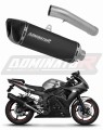 Yamaha YZF R6 2003 2005 Motorcycle Muffler Auspuff Sportauspuff Silencer Echappement Silencieux Scarico Scarichi Escape Wydech Tłumik HP6 BLACK Dominator Exhaust System x