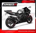 exhaust muffler DOMINATOR S6 BLACK fits to Yamaha YZF R6 2003  2005 4