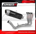 complete exhaust system with muffler DOMINATOR Full System S6 BLACK fits the motorcycle Honda CB 1000 Hornet / SP 2025  3