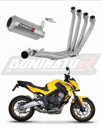 Honda CBR 650 F 2014 - 2018 Motorcycle Dominator Exhaust Full system Collector Manifold Muffler échappement Marmitta Escape GP x