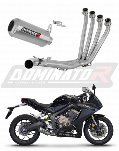 complete exhaust system with muffler DOMINATOR Full System GP f
