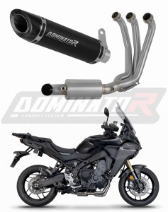 Yamaha Tracer 9 / GT 2025 - 2026 Komplett avgassystem Ljuddämpare HP8 SVART EX + dB killer