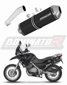 BMW F650GS 2004 - 2007 Avgas Ljuddämpare OVR SVART + dB killer