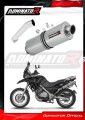 exhaust muffler DOMINATOR oval fits the motorcycle BMW F650GS 2004   2007 2