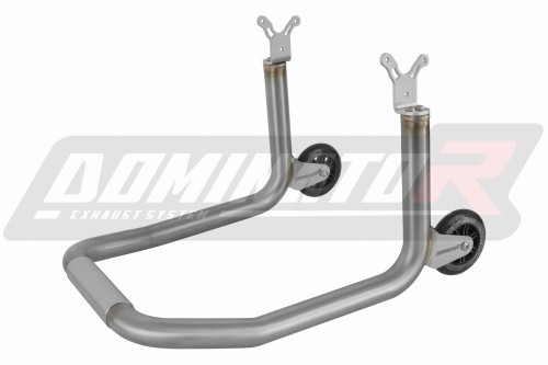Stojak Podnośnik Motocyklowy Stal Nierdzewna Motorcycle Stand Lift Stainless Steel Cavalletto Sollevatore posteriore per moto Caballete Elevador para motocicleta Béquille élévateur arrière de moto Edelstahl-Hinterradständer/-Hebebühne x