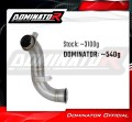decat mid muffler DOMINATOR Mid Pipe fits the motorcycle CF MOTO 800 MT X 2025  6
