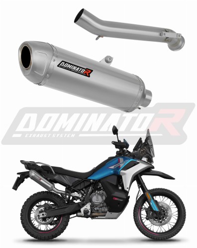 CF MOTO 800 MT-X 2025 Exhaust Muffler Auspuff Sportauspuff Silencer Echappement Silencieux Scarico Scarichi Escape Toba de esapament Avgas Ljuddämpare Wydech Tłumik S6 Dominator Exhaust System x
