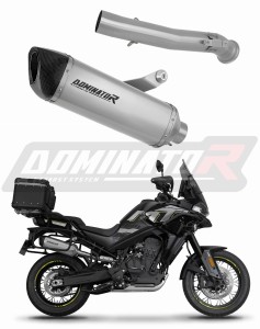 CF MOTO 800 MT 2022 - 2025 Explore / Sport / Touring Avgas Ljuddämpare Titan HP6 + dB killer