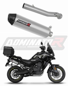 CF MOTO 800 MT 2022 - 2025 Explore / Sport / Touring Avgas Ljuddämpare MX2 + dB killer