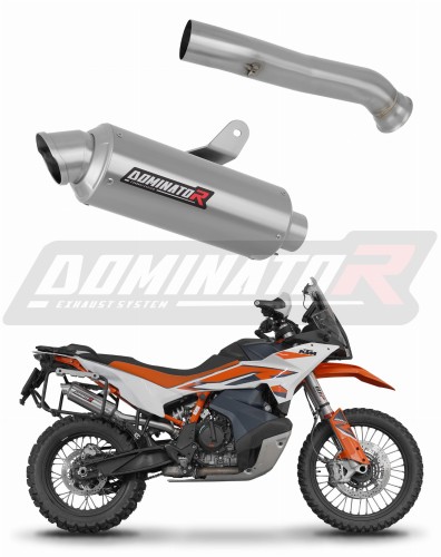 exhaust muffler DOMINATOR GPF fits the motorcycle KTM 790 Adventure / R 2019   2025
