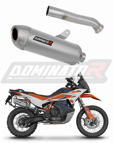 exhaust muffler DOMINATOR S6 fits the motorcycle KTM 890 Adventure / R 2021   2025