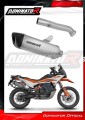 exhaust muffler DOMINATOR titanium HP6 fits the motorcycle KTM 790 Adventure / R 2019   2025 2