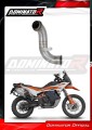 KTM 890 Adventure / R 2021 2024 Euro 5 Exhaust Cat Eliminator Catalyst Catalytic Converter Mid Pipe Down Pipe Linkpipe Decat Downpipe DOMINATOR
