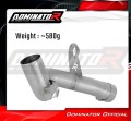 decat mid muffler DOMINATOR Mid Pipe fits the motorcycle BMW F900 GS 2024   2026 5