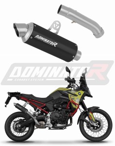 BMW F900 GS 2024 - 2026 Avgas Ljuddämpare GPF SVART + dB killer