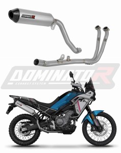 CF MOTO 450 MT 2024 - 2025 (Euro 5+) Full Exhaust System Collector Silencer MX2 + dB killer