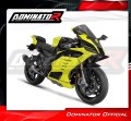 Yamaha YZF R9 2025 Full System Motorcycle Muffler Auspuff Sportauspuff Silencer Echappement Silencieux Scarico Scarichi Escape Wydech Tłumik S6 Black Noir Nero Negro Dominator Exhaust System 4