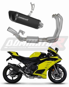 Yamaha YZF R9 2025 Komplett avgassystem Ljuddämpare HP6 BLACK + dB killer