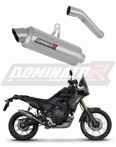 Yamaha Tenere 700 2019 - 2020 EXHAUST Muffler Auspuff Sportauspuff Silencer Echappement Silencieux Scarico Scarichi Escape GPF Dominator