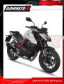 complete exhaust system with muffler DOMINATOR Full System S6 BLACK fits the motorcycle Honda CB 750 Hornet 2024   2025 3