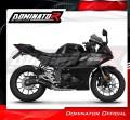 kompletny układ wydechowy z tłumikiem DOMINATOR Full System OV G2 CZARNY pasujący do motocykla Yamaha YZF R125 2021 - 2024 4