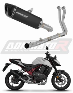 Honda CB 750 Hornet 2024 - 2025 Komplett avgassystem Ljuddämpare HP6 SVART + dB killer