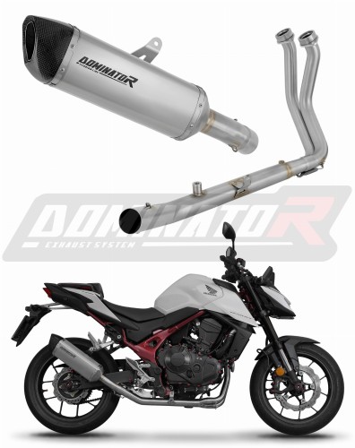 Honda CB 750 Hornet 2024 2025 Full System Motorcycle Muffler Auspuff Sportauspuff Silencer Echappement Silencieux Scarico Scarichi Escape Wydech Tłumik Tytanowy HP6 Titanium Titane Titan Dominator Exhaust System x