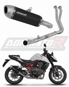 Honda CB 750 Hornet 2024 - 2025 Komplett avgassystem Ljuddämpare S6 SVART + dB killer