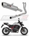 complete exhaust system with muffler DOMINATOR Full System S6 fits to Honda CB 750 Hornet 2024  2025 5
