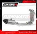 complete exhaust system with muffler DOMINATOR Full System titanium HP8 fits the motorcycle Triumph Trident 660 2021   2024 2