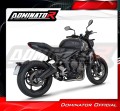 complete exhaust system with muffler DOMINATOR Full System GPF BLACK fits the motorcycle Triumph Trident 660 2021   2024 3