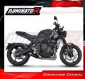 complete exhaust system with muffler DOMINATOR Full System GPF BLACK fits the motorcycle Triumph Trident 660 2021   2024 4