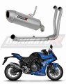 kompletny układ wydechowy z tłumikiem DOMINATOR Full System S6 pasujący do motocykla Suzuki GSX-8R / 8S 2023 - 2025