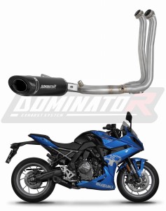 Suzuki GSX-8R / 8S 2023 - 2025 Komplett avgassystem Ljuddämpare HP8 SVART + dB killer