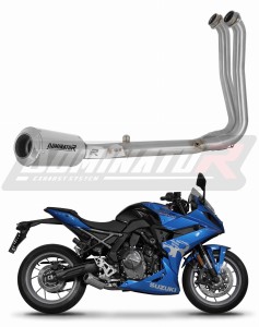 Suzuki GSX-8R / 8S 2023 - 2025 Komplett avgassystem Ljuddämpare GPS + dB killer