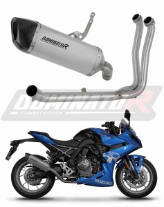 Suzuki GSX-8R / 8S 2023 - 2025 Komplett avgassystem Ljuddämpare Titan HP6 + dB killer