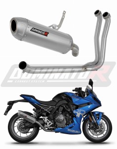 Suzuki GSX-8S / 8R 2022 - 2024 Komplett avgassystem Ljuddämpare S6 + dB killer