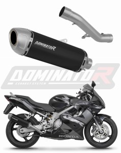 Honda CBR 600 F4i 2001 - 2006 Avgas Ljuddämpare S6 SVART + dB killer