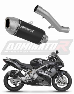 Honda CBR 600 F4i 2001 - 2006 Avgas Ljuddämpare S6 Shorty SVART + dB killer