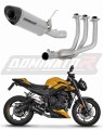 Triumph Street Triple 765 RS 2024 2025 Full System Motorcycle Muffler Auspuff Sportauspuff Silencer Echappement Silencieux Scarico Scarichi Escape Wydech Tłumik Tytanowy HP8 Titanium Titan Titane Dominator Exhaust System x