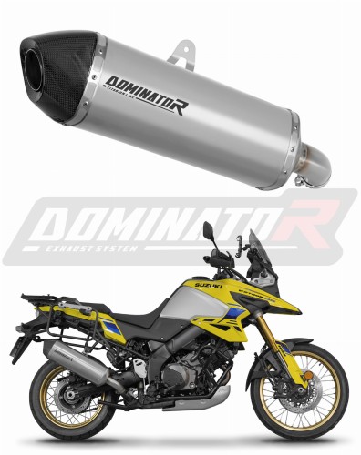 Suzuki V-Strom 1050 DE 2023 2025 Motorcycle Muffler Auspuff Sportauspuff Silencer Echappement Silencieux Scarico Scarichi Escape Wydech Tłumik HP7 Tytan Titanium Titane Dominator Exhaust System x